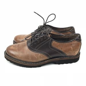 G.H. Bass&Co Burlington Black And Brown Mens 9.5D